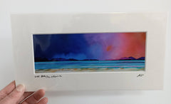 Small mounted print - Uig Bay, Lewis