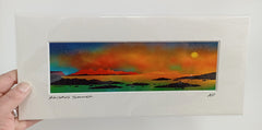Small mounted print - Arisaig Summer