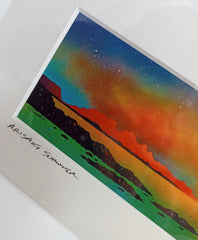 Small mounted print - Arisaig Summer