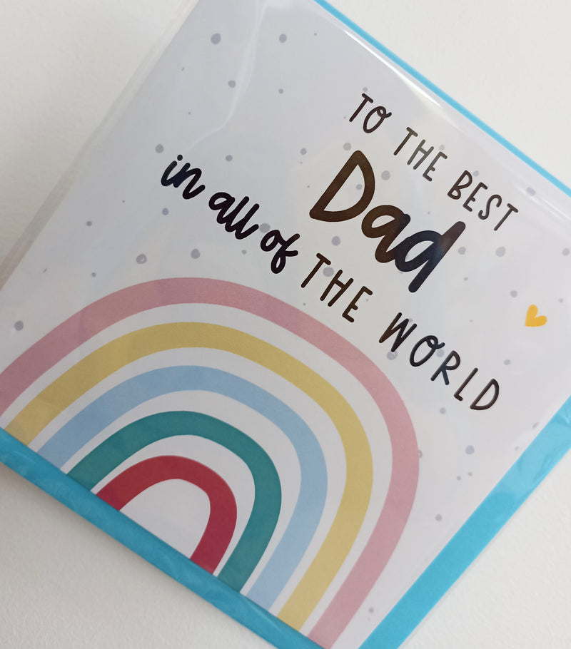 To the best Dad in all of the world card