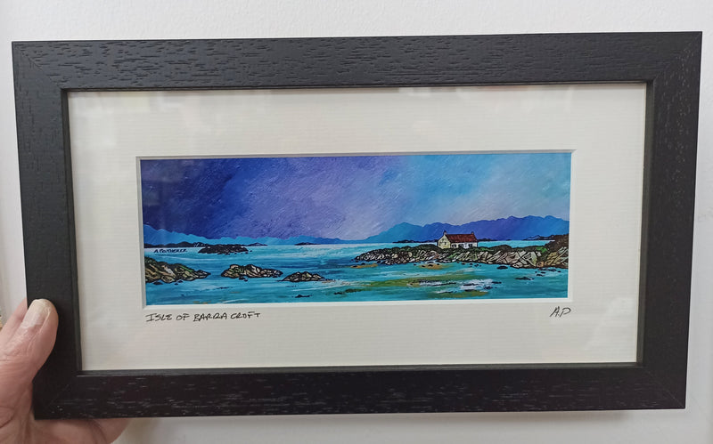 Small framed print - Isle of Barra Croft
