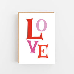 Love letters card