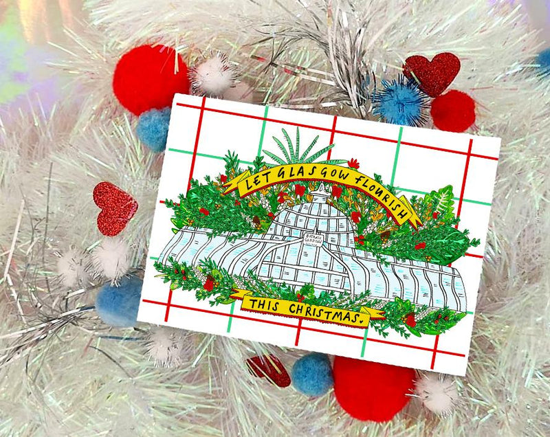 Let Glasgow Flourish this Christmas card