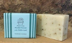 Minted fennel & nettle leaf handmade cold pressed soap