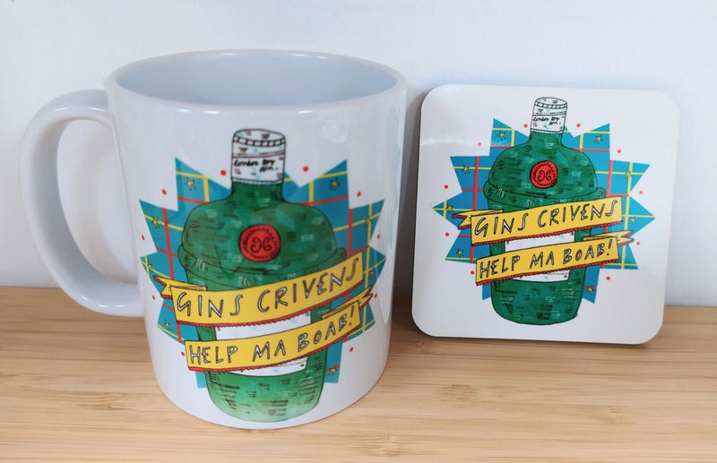 Gins Crivens mug