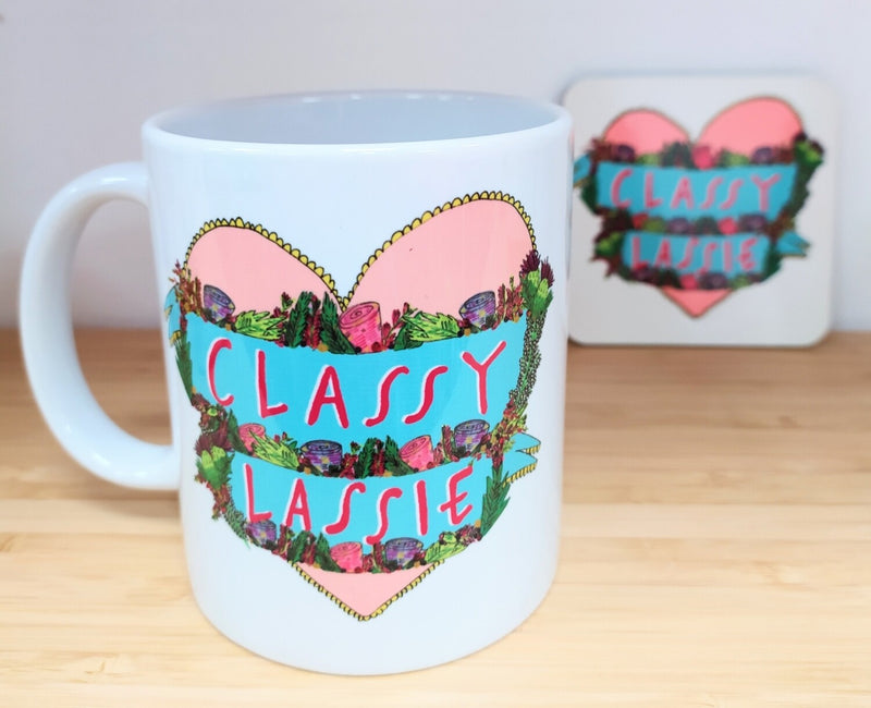 Classy lassie mug