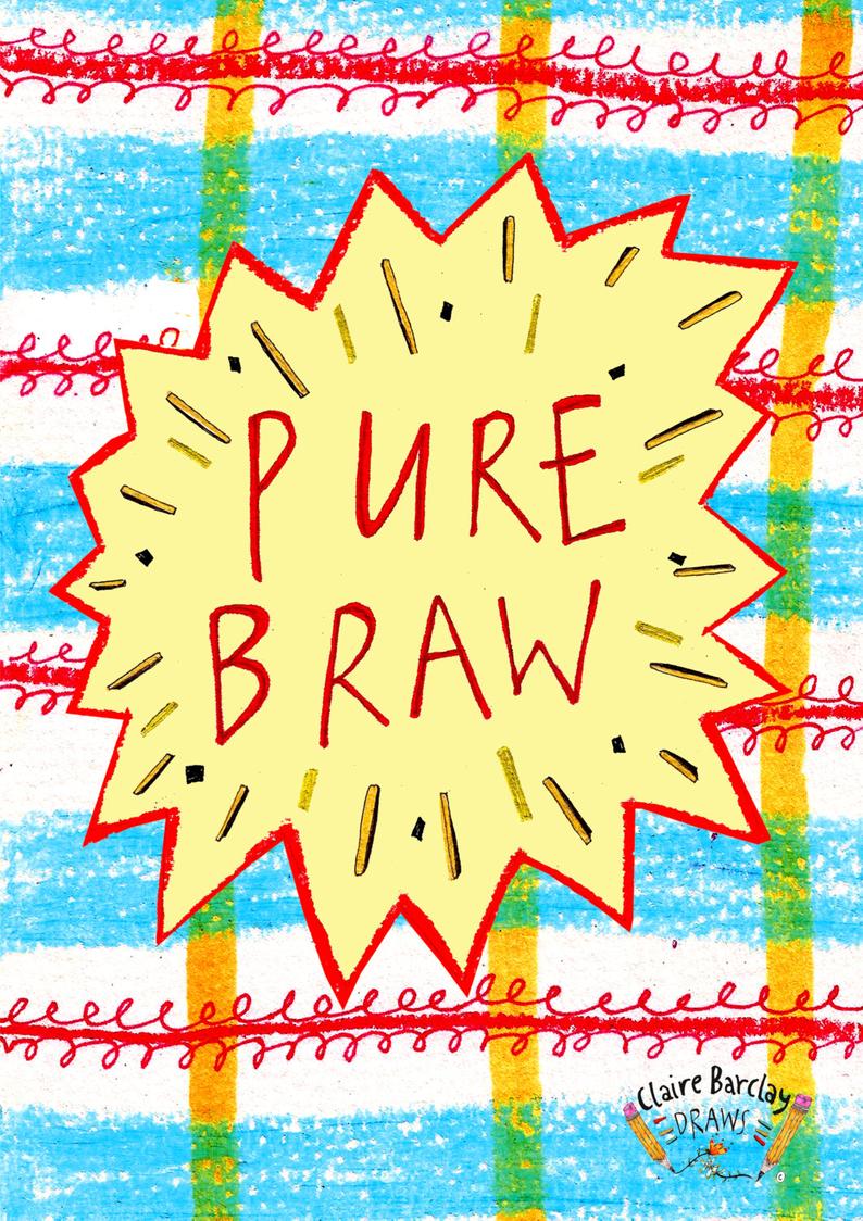 Pure Braw tote bag