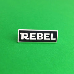 Rebel enamel pin