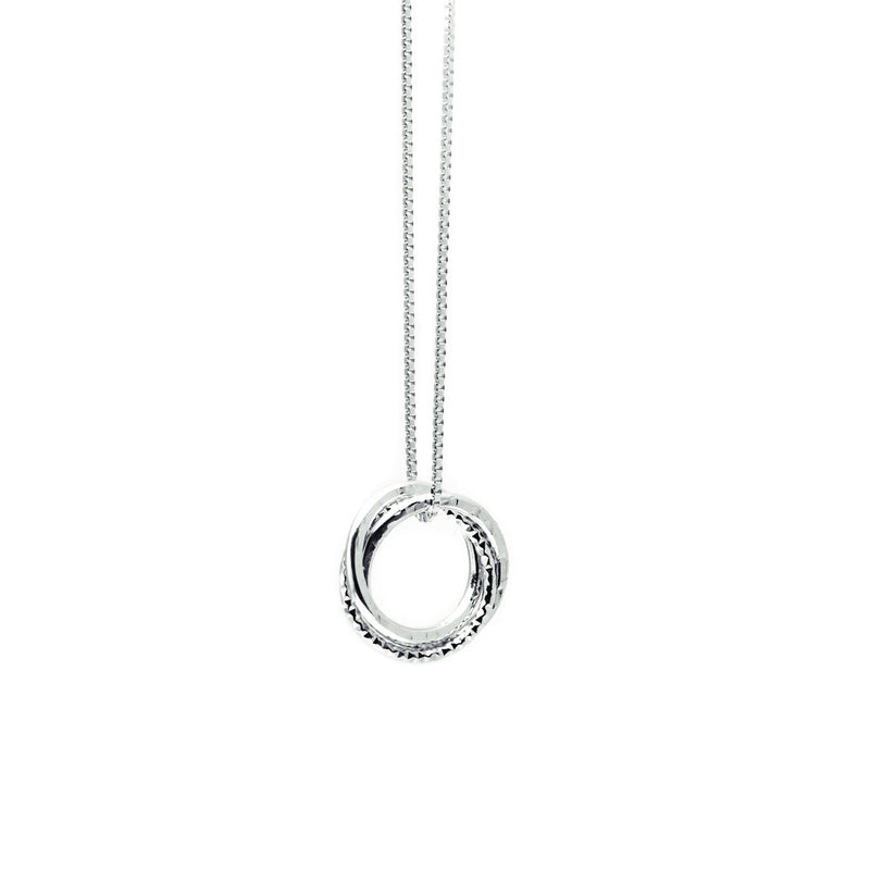 Necklace – Sterling Silver Russian ring (available in 2 sizes)