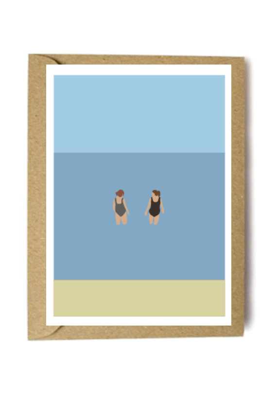 Chats in the sea card