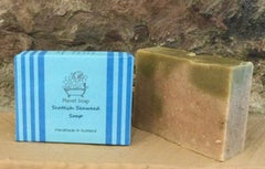 Scottish seaweed handmade cold process soap