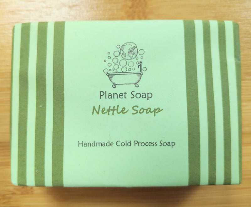 Nettle handmade cold process soap