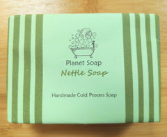 Nettle handmade cold process soap