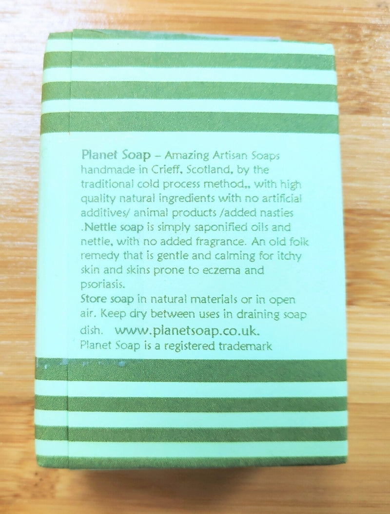 Nettle handmade cold process soap