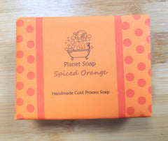Spiced orange handmade cold process soap