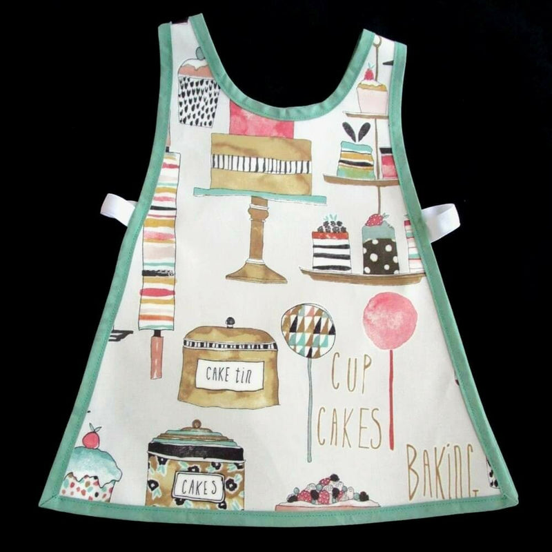 Toddler wipe clean tabard - baking
