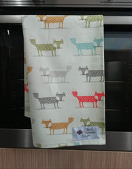 Tea towel - Foxy Fox (2 colours available)