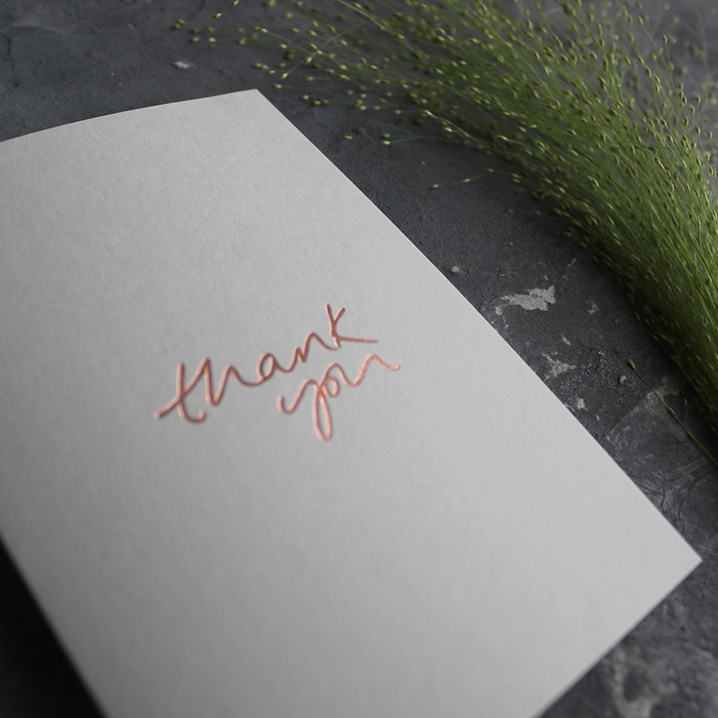 Thank You card