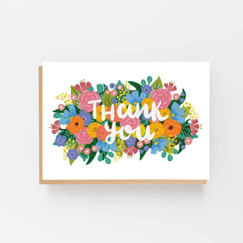 Pack of 8 Thank you cards