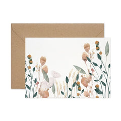 Wildflowers card