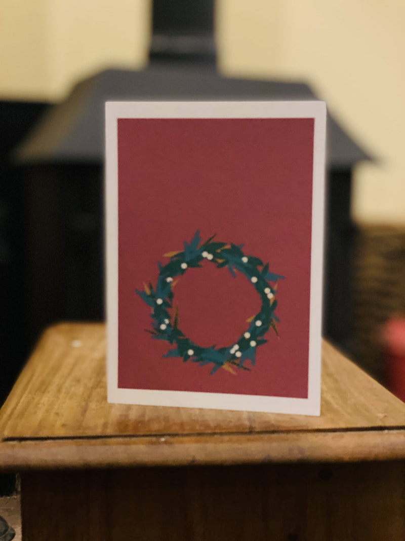 Country Wreath card