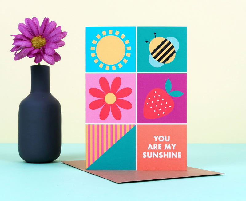 You are my sunshine card