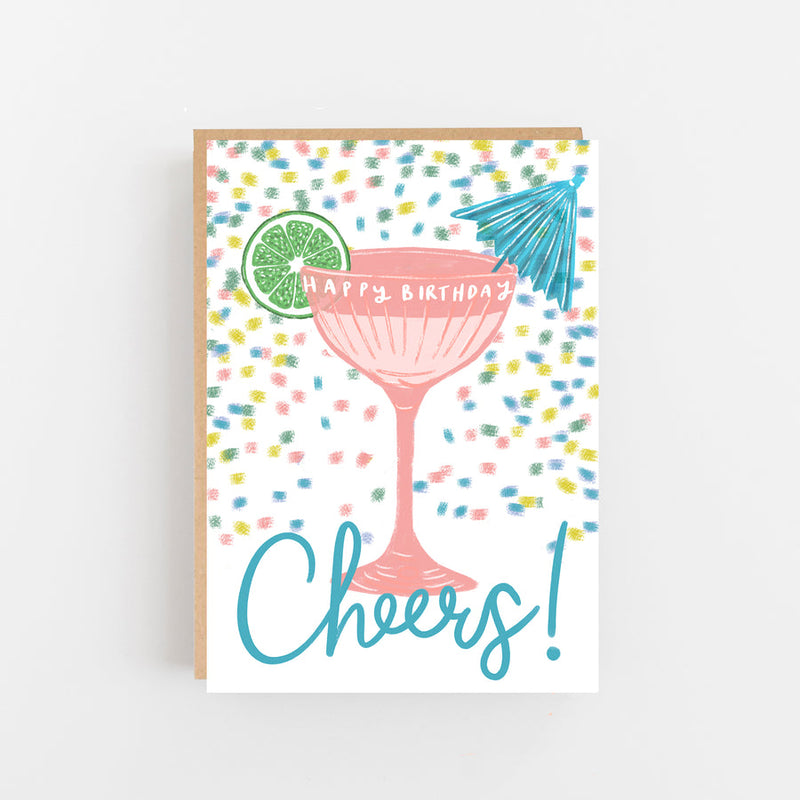 Happy birthday cheers card