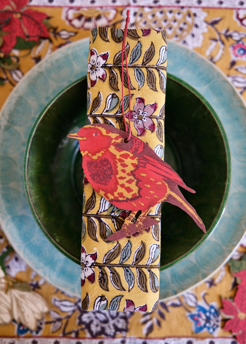 Wooden Robin decoration (single pack)