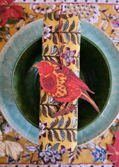 Wooden Robin decoration (single pack)