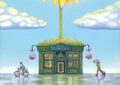 'Glasvegan Dawn' mounted print