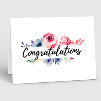 Plantable Congratulations card