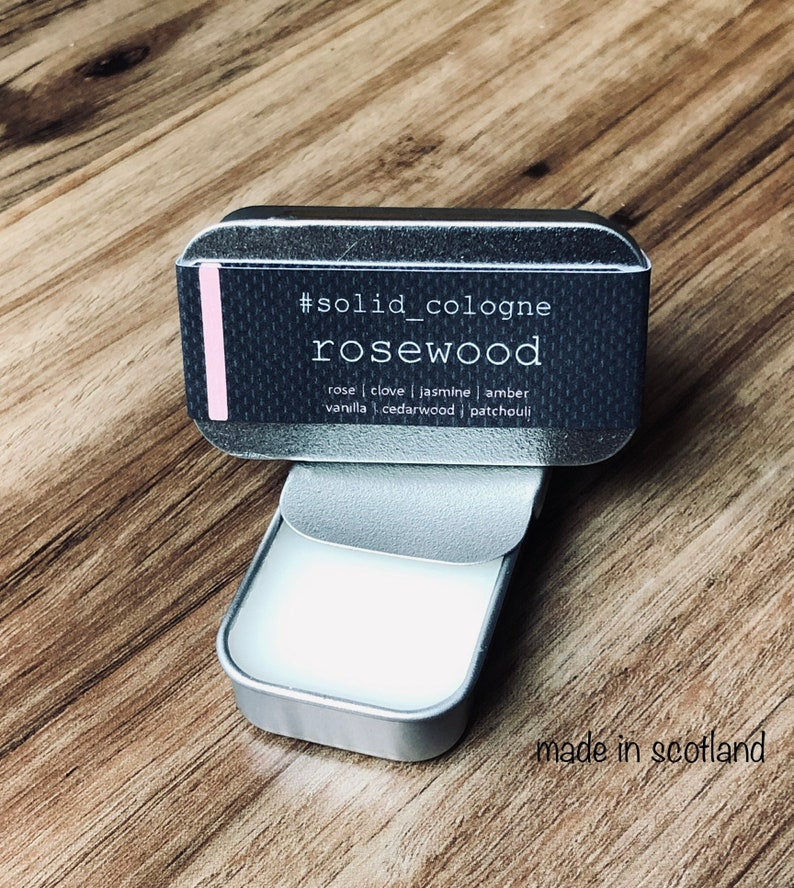 Solid cologne - Rosewood scent
