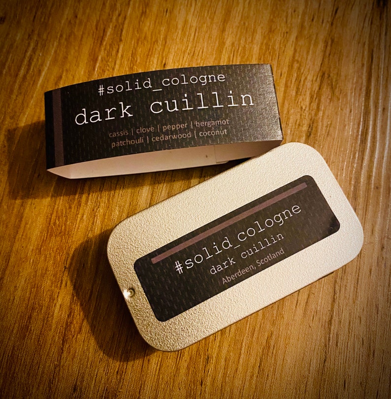 Solid cologne - Dark Cuillin scent