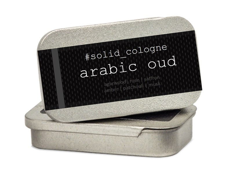 Solid cologne - Arabic Oud scent