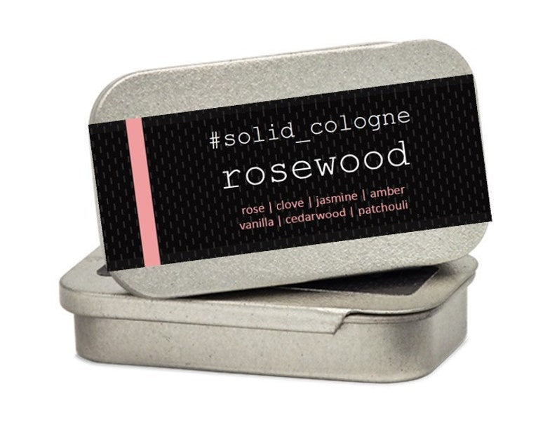 Solid cologne - Rosewood scent