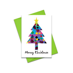 Merry Christmas tree card