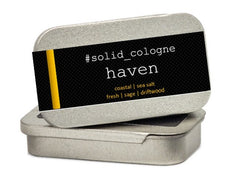 Solid cologne - Haven scent