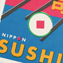 Sushi A4 print