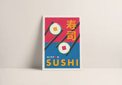 Sushi A4 print