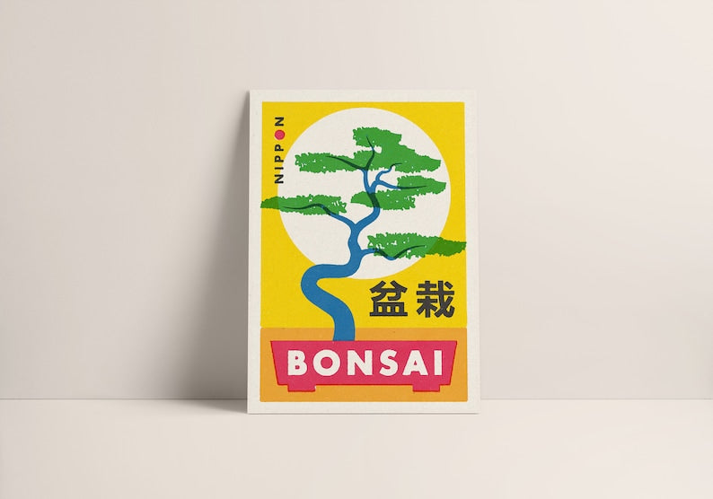 Bonsai A4 print