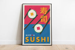 Sushi A4 print