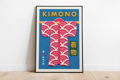 Kimono A4 print