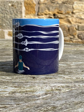 Just the water and me mug (swimming or paddleboarding design)