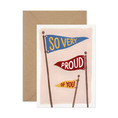 So very proud of you card