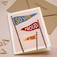 So very proud of you card