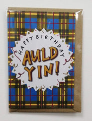 Happy birthday auld yin card