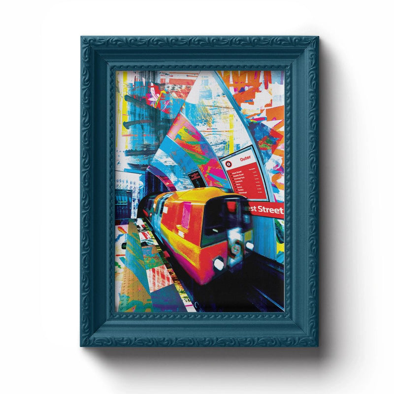 Glasgow subway/Clockwork Orange print - 2 designs available