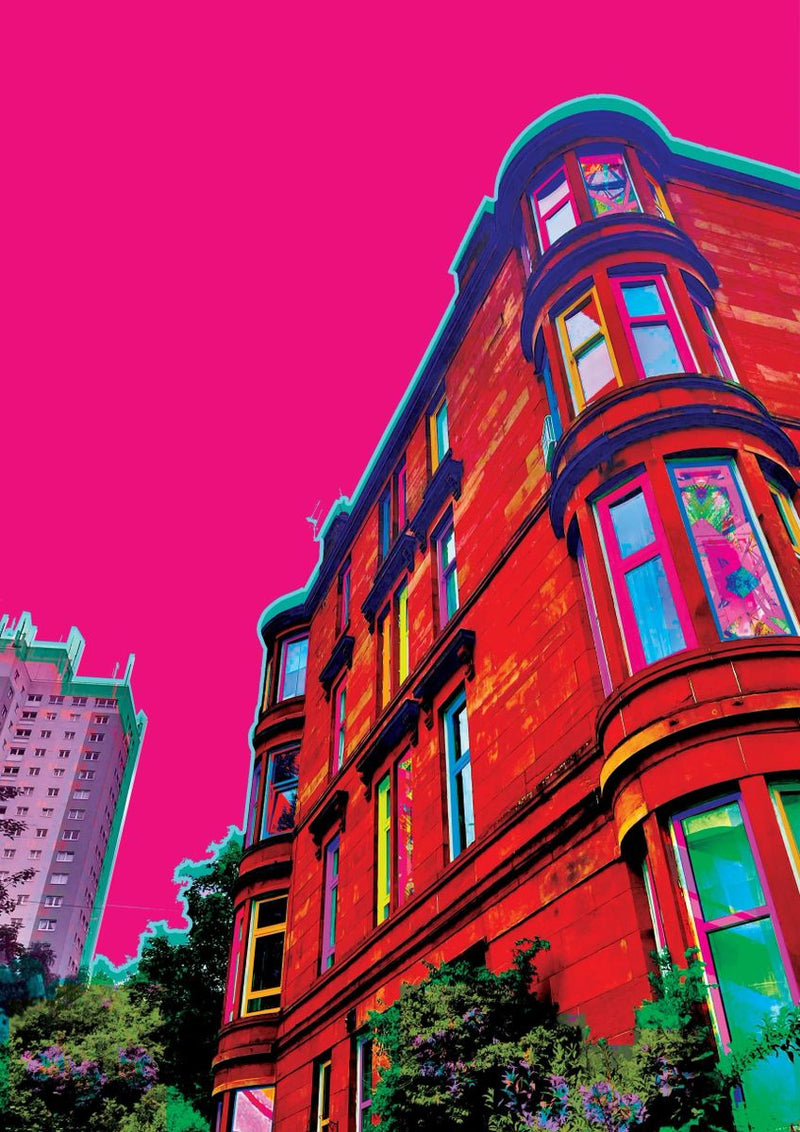 A4 print - Tenements & high flats