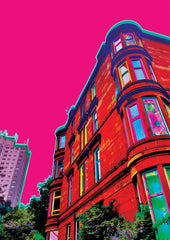 A4 print - Tenements & high flats