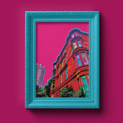 A4 print - Tenements & high flats